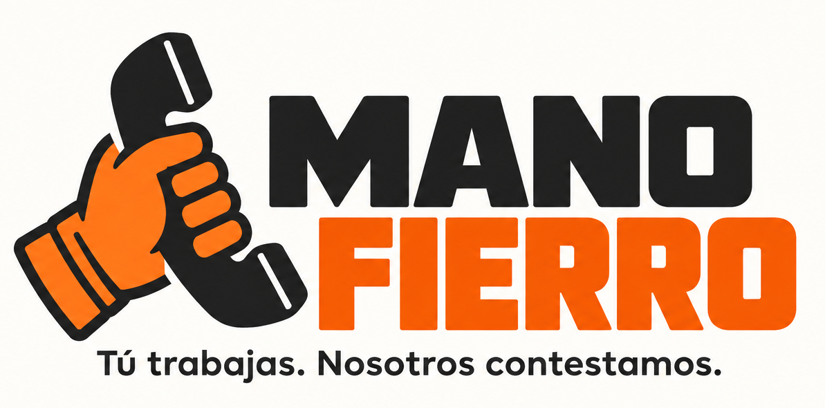 Mano Fierro. Tú trabajas. Nosotros contestamos.